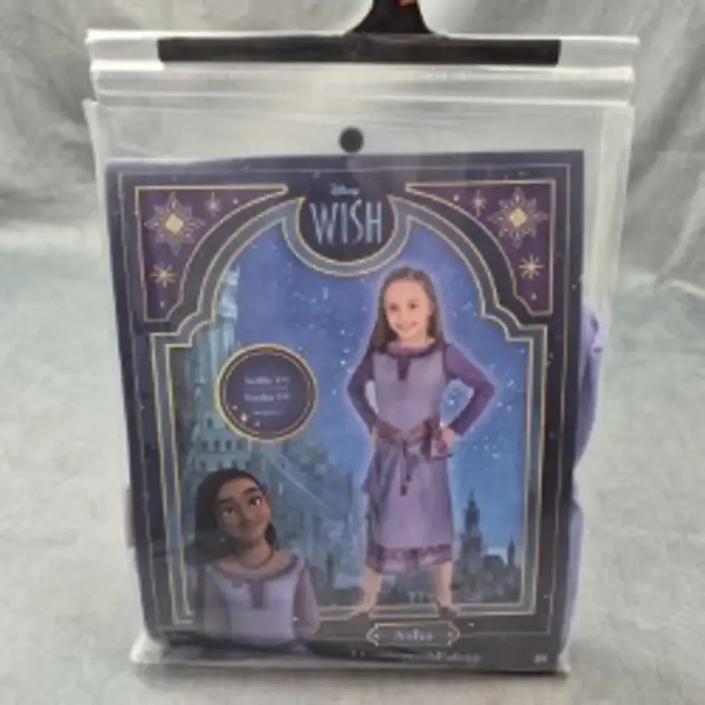 Disney Wish Movie Asha’s Adventure Role Play Costume Halloween Dress NEW - Picture 1 of 6
